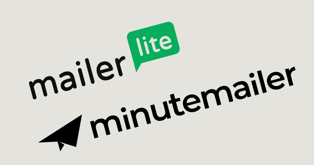 MailerLite vs Minutemailer